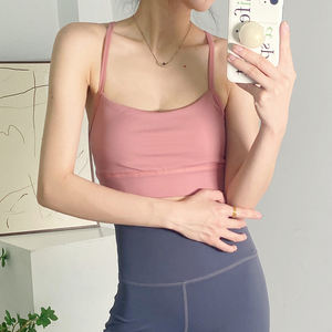 Sujetador de mujer, transpirable, deportivo, entrenamiento físico, ajustado, a prueba de golpes, ropa interior de yoga, sujetador con almohadilla en el pecho, Sujetador tipo Y - Product Image 5