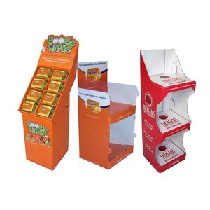 Tùy chỉnh dược Pop hiển thị các tông đứng siêu thị và cửa hàng sử dụng sàn hiển thị giá các tông carton giấy vận chuyển giá - Product Image 5