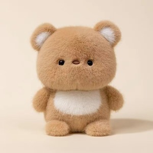 <span class=keywords><strong>Table</strong></span> mignonne de 16cm avec petite figurine en peluche éléphant, ornement Zhuozi, petite poupée castor pour accompagner l'apprentissage et le style - Product Image 4