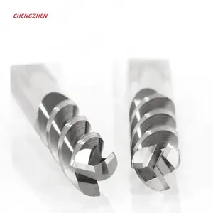 Round end mill R circular tungsten steel milling cutter Aluminum Alloy wood3 flute round corner radius milling tool