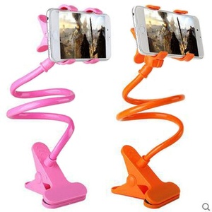 Support de téléphone portable en plastique réglable à 360 degrés, multicolores, pour le bureau, le lit, idéal pour regarder des émissions et des diffusions en direct - Product Image 1