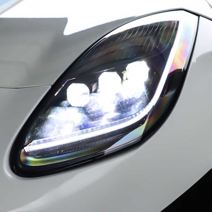 For Jaguar F-TYPE LED Headlights Super Bright Three-Eye Design