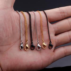 Cadena de Acero Inoxidable 316L de 1.5mm y 2mm, Tipo Curb, Lisa, Marca <span class=keywords><strong>KALEN</strong></span> - Product Image 1