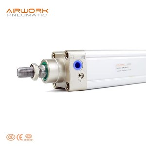 Cilindro Neumático de Doble Acción Serie DNC, Cilindro de Pistón de Aluminio de 50 x <span class=keywords><strong>125</strong></span> mm, Actuador Neumático Estándar - Product Image 3