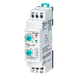 Samwha-Dsp ERV-08M Off Delay Multifunctional Time Relay Electronic Adjustable 0 1sec. - 100 Hours.