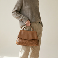 Sacs Main Pour Femmes en gros dame concepteur sacs à main tissés à la main en cuir véritable sac à main pour femme de luxe