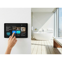 HMI Personalizado de 10'' con Android 1920x1200, Wi-Fi, MTK, Nuevo Soporte de Pared, POE, RJ45, Tablet para Sala de Reuniones, Barra de Estado LED, Pantalla Táctil NFC