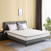 Matelas à ressorts aggés indépendants Queen Size mousse éponge de coton douce et confortable pour chambre à coucher