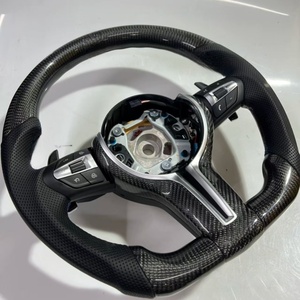 Demi-cuir en fibre de carbone nouvel assemblage de volant pour <span class=keywords><strong>BMW</strong></span> M3 M4 F80 F82 E90 E91 E60 X5 F15 X6 F16 F10 F30 F32 F36 F60 - Product Image 5