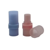 Tube de rouge à lèvres vide Yuecai givré translucide carré 3,2g, tube de baume à lèvres en plastique, vente en gros, logo personnalisé