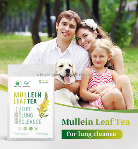 Té de hojas de Mullein orgánico de Winstown, té de energía pulmonar a base de hierbas chinas naturales, té de desintoxicación pulmonar potente de etiqueta privada - Product Image 5