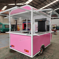 Tricycle de vélo électrique à trois roues avec mini congélateur de chambre froide réfrigérée boîte de réfrigérateur vente de rue chariot de nourriture mobile