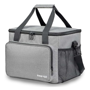 Free sample A brand-new/portable/insulated picnic cooler <b>bag</b> with custom logo that is waterproof and reusable/soft cooler box - Product Image 5