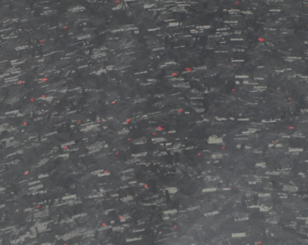 Carbone forgé et rouge