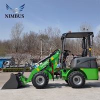 Caricatore Elettrico NIMBUS con Benna 4 in 1, Supporto ODM OEM, Disponibile in Magazzino, Reclutamento Globale di Agenti