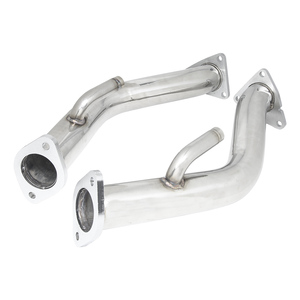 Downpipe di Scarico da 2.5 Pollici per Nissan 370Z Infiniti G37 Q50 Q60, Tubo di Prova per Auto da Corsa, Flusso Completo - Product Image 3