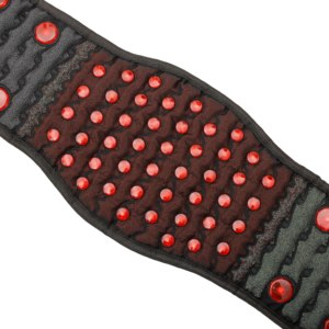 Luxuryade K65 PEMF 3-64Hz 2 bobinleri Bio turmalin terapi kemer 54 LEDs kızılötesi isıtma foton kırmızı ışık 90W masaj bel sağlık - Product Image 4