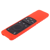 Étui de protection en silicone premium pour télécommande Samsung BN59-01432A BN59-01432J avec sangle anti-poussière, marque privée FBA