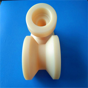 Nhà máy CNC gia công bánh xe duy nhất dây Dây nhựa ròng rọc dây ròng rọc nhựa nylon V <span class=keywords><strong>u</strong></span> h Vành Đai ròng rọc - Product Image 6