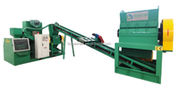 Machine de recyclage de fil de cuivre 300 kg/h, granulateur de cuivre pour le recyclage de câbles usagés, séparateur de type sec