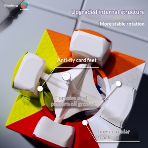 Cubo Mágico <span class=keywords><strong>3x3x3</strong></span>, Juguete de Rompecabezas 3D de 34.8cm, Tamaño Grande, Plástico ABS, con Luces Intermitentes, Divertido, Educativo, para Niños - Product Image 4