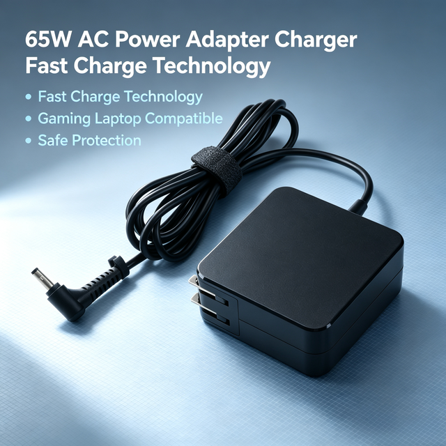 65W AC Charger Compatible With Lenovo Gaming Laptops Fast Charge Technology Power Adapter Replacement Wholesale Supply