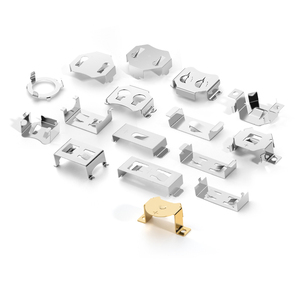 Trou traversant 3V Métal CR2450, <span class=keywords><strong>DL2450</strong></span> Clip de retenue de pile bouton - Product Image 6