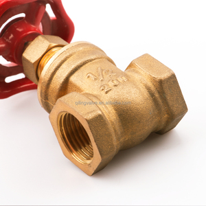 Pn25 đầy đủ khoan nhôm xử lý ống từ từ mở nước phá vỡ Brass LEVER Van cổng - Product Image 4