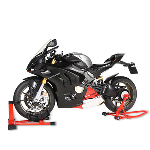 โมเดลรถมอเตอร์ไซค์จำลอง M6-8B ขนาด 1:6 วัสดุไดแคสต์ รุ่น V4S พร้อมเอฟเฟกต์เสียง/แสง/ควัน/โซ่ขับเคลื่อนได้ ของเล่นตั้งโต๊ะ ขายส่ง - Product Image 1