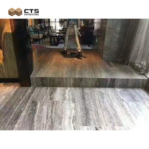 หินอ่อน <span class=keywords><strong>Travertine</strong></span> สีเทาเงินอิตาลีโปแลนด์ - Product Image 4