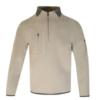 Veste personnalisée pour hommes vêtements d'hiver amples pull chaud de grande taille long vente en gros