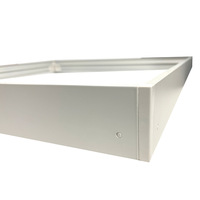 Kit d'éclairage moderne encastré pour plafond, cadre carré en aluminium pour panneaux LED 2x2, 2x4, 1x4, 600x600, 60x60, pour maison et bureau, vente en gros