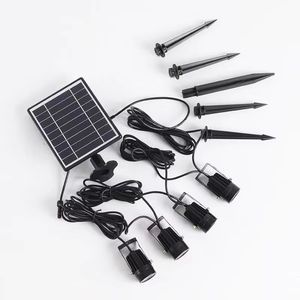 Iluminación <span class=keywords><strong>de</strong></span> jardín que cambia <span class=keywords><strong>de</strong></span> Color Multi RGB, luces <span class=keywords><strong>de</strong></span> paisaje con energía Solar impermeables, foco solar decorativo ajustable para exteriores - Product Image 5