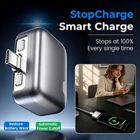Nouveau chargeur intelligent 140W PD Type-C à charge rapide, séparateur de charge automatique, protection intelligente contre les surcharges pour mobile