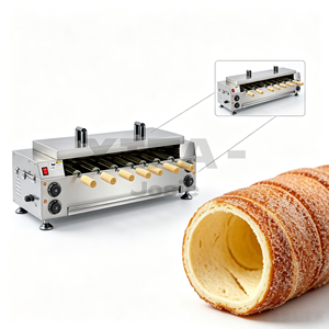 <span class=keywords><strong>Horno</strong></span> para Kurtos Kalacs <span class=keywords><strong>con</strong></span> rodillo para conos de helado, para hacer panecillos de repostería húngara para snack bar - Product Image 3