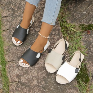 <span class=keywords><strong>Sandalias</strong></span> Planas para Mujer, 3 Colores, Zapatos de Playa, Zapatos de <span class=keywords><strong>Pescador</strong></span>, Tallas Grandes 36-43, Precio Económico al por Mayor, Venta Directa de Fábrica - Product Image 2