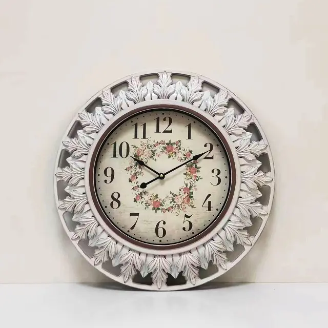 China luxury oversized nordic clock wall art clock