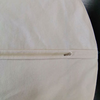 Housse de passeport en coton naturel avec fermeture éclair, impression de logo personnalisée, style féminin, tailles sur mesure, 2026