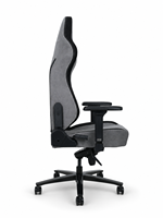 Chaise de jeu ergonomique en tissu personnalisée en gros, inclinable et pivotante, réglable pour le jeu sur PC