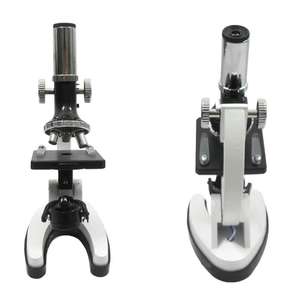 NP-TM02S 28ピース 1200倍 初心者向け 家庭学習用 単眼鏡 LED 教育用 子供科学顕微鏡キット - Product Image 4