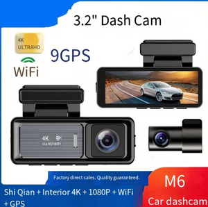 Nouvelle caméra embarquée transfrontalière avec WIFI, double objectif HD, vision nocturne infrarouge, enregistreur de conduite 3M pour AUDI A5 VW BMW F30 - Product Image 4