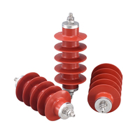 Parafoudre d'oxyde de zinc HY5WR-17/45 17kV a adapté le parafoudre de montée subite d'oxyde de zinc 5KA