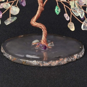 Árbol de la vida de fluorita Natural, cristal de dinero, árbol de cristal Feng, Gema de vida, árbol, decoración artística, regalos - Product Image 6