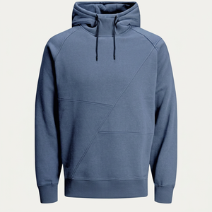 Men's Solid Knitted Eco-Friendly Zipper-Up Hooded Sports <b>Cardigan</b> Slim-Fit Winter <b>Sweatshirt</b> - Product Image 1