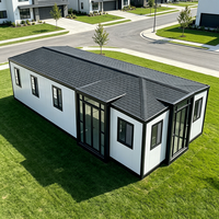 Maison conteneur modulaire préfabriquée en acier, pliable et respirante, garantie 5 ans, design moderne, pour habitation ou bureau