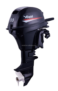 Nuevo <span class=keywords><strong>Motor</strong></span> Fuera de Borda Marino AIQIDI de 9.9HP, <span class=keywords><strong>4</strong></span> <span class=keywords><strong>Tiempos</strong></span>, Gasolina, Refrigerado por Agua, con Control de Timón, Arranque Manual y Eje Largo - Product Image 2