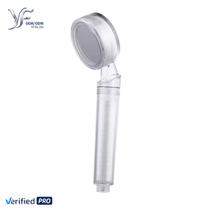 Doccetta Moderna Trasparente con Filtro Rimovibile in PP Ionico, Specchio, Alta Pressione, Rimozione Cloro, 1 Anno di Garanzia - Product Image 1