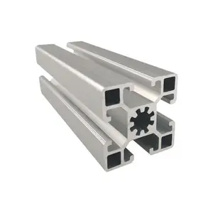 t slot v slot 6063 T5 aluminium extrusion 4545 aluminum profile supplier for linear rail 3D CNC printer
