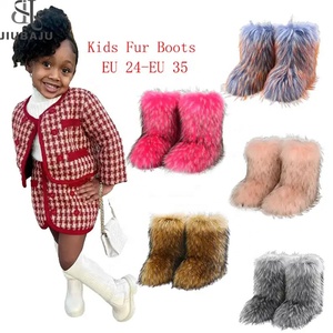 <span class=keywords><strong>Stivali</strong></span> da Neve per Bambini Soffici in Ecopelliccia Caldi Stivaletti Pelosi di Lusso Antiscivolo - Product Image 2