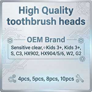 OEM Customized Logo Nylon Medium Bristle Tooth Brush <b>Head</b> Replacement for Hotel Outdoor Household Use-Oral Brush <b>Heads</b> for - Product Image 1